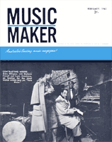 Music Maker - August, 1956