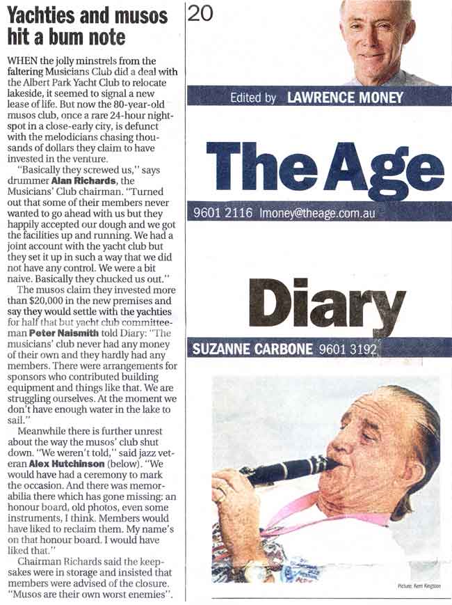 Age Diary on Alex Hutchinson